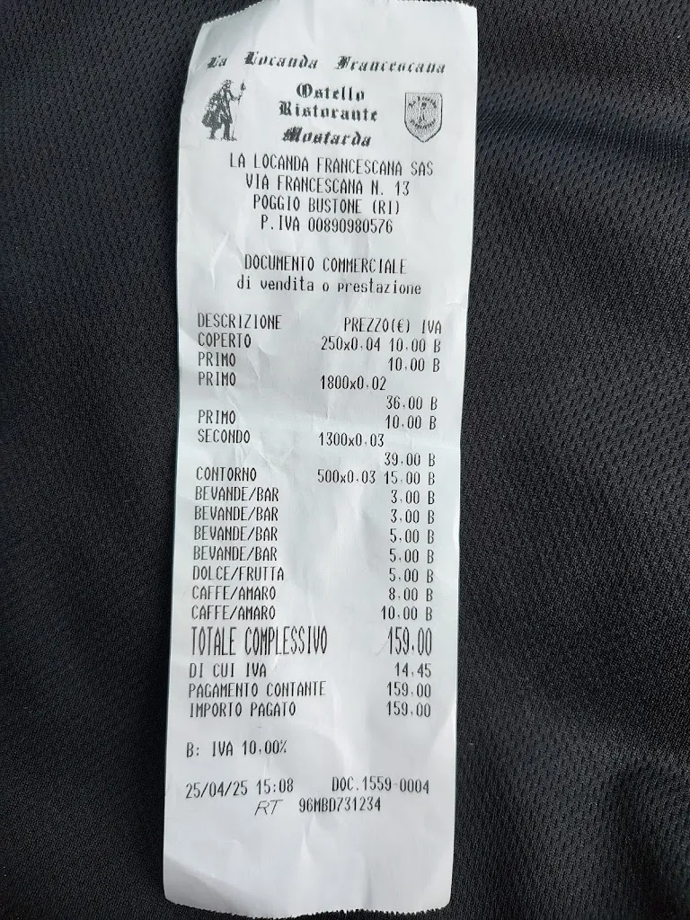 Simone_La Locanda Francescana_Poggio Bustone_review