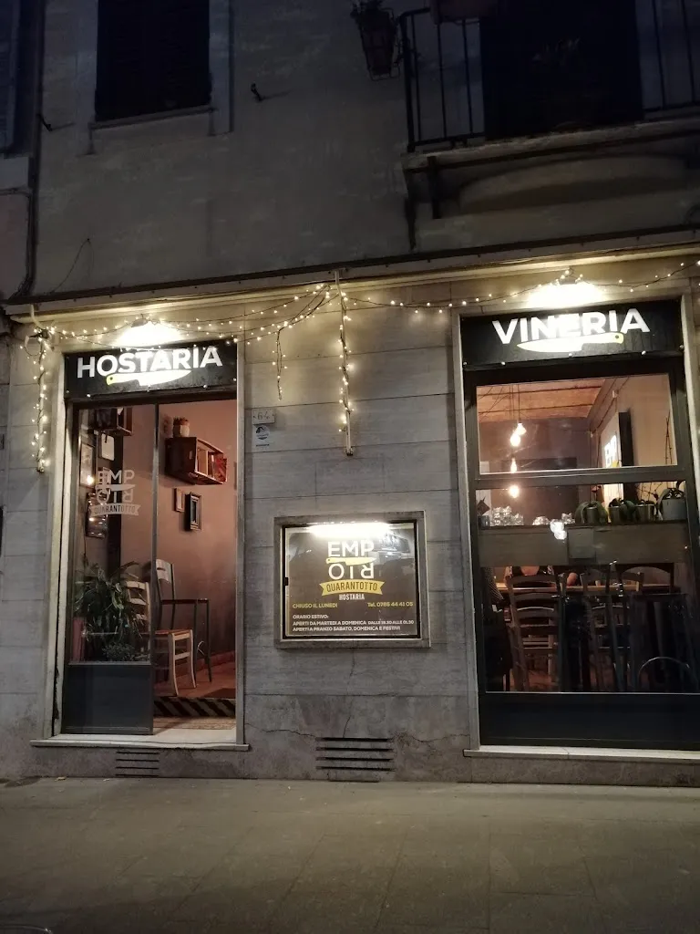 Osteria Emporio 48 restaurant in Poggio Catino