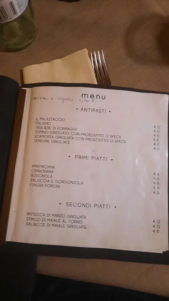 Menu_Il Palazzaccio_Poggio Moiano_image_2