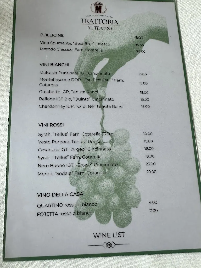 Menu_Trattoria Al Teatro_Pomezia_image_2