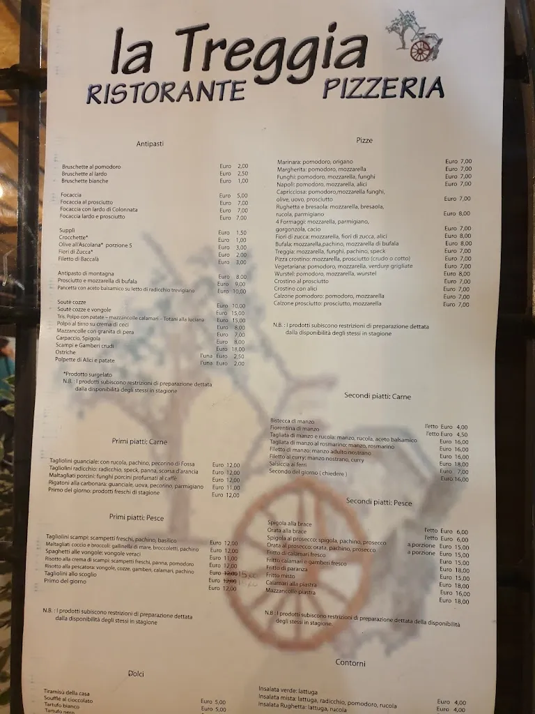 Menu_La Treggia_Ponte Galeria-La Pisana_image_1