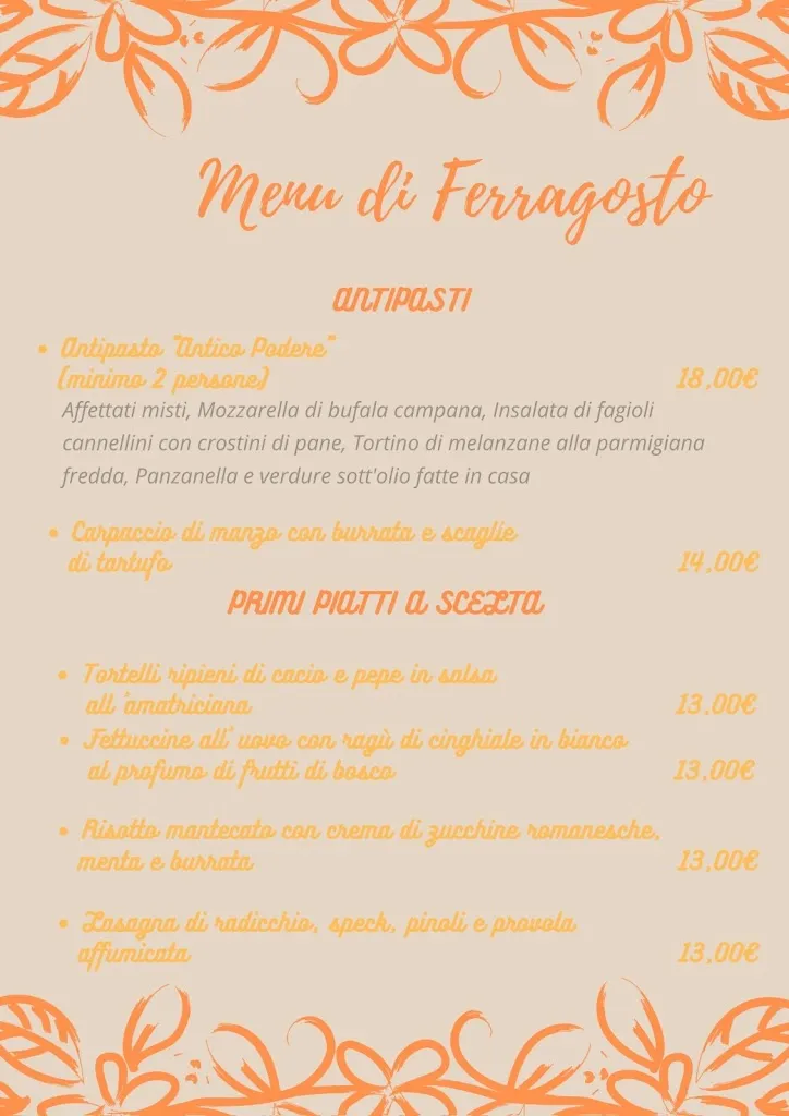 Menu_Antico Podere_Ponte Galeria-La Pisana_image_1