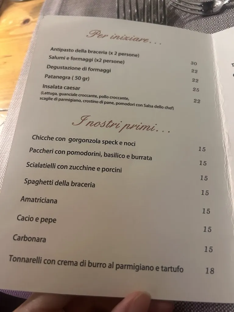 Menu_BRACERIA PRINCIPE_Pontecorvo_image_2