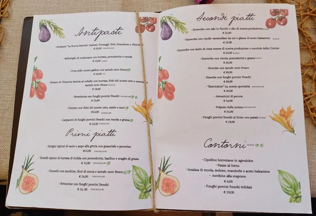 Menu_Farmhouse La Fattoria_Provincia di Viterbo_image_1