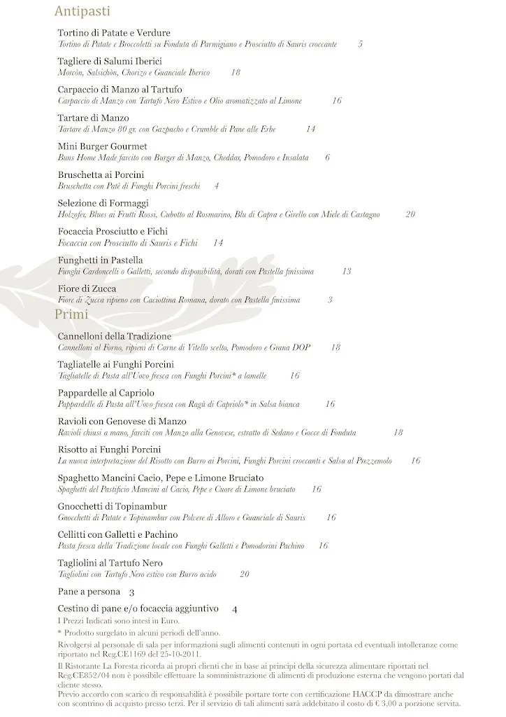 Menu_Ristorante La Foresta_Rocca di Papa_image_3