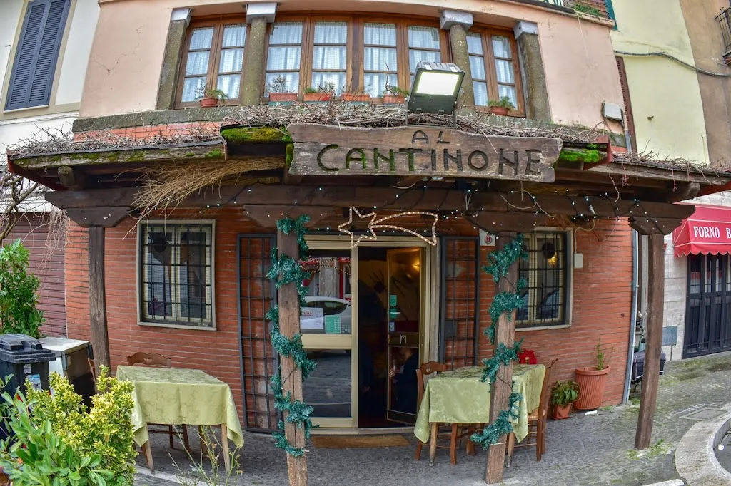 Al Cantinone restaurant in Rocca di Papa