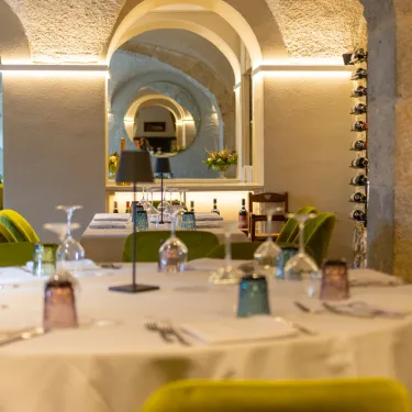 La Grotte Resort restaurant in San Donato Val di Comino