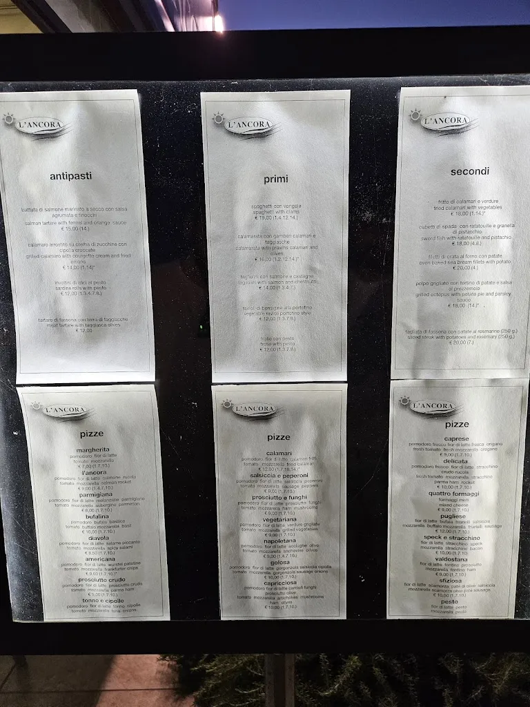 Menu_RistorantePizzeria L'ANCORA_San Bartolomeo_immagine_1