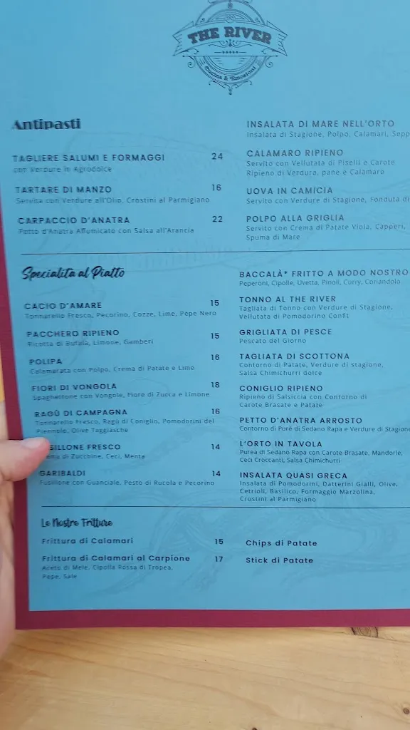 Menu_The River San Giorgio_San Giorgio a Liri_image_1