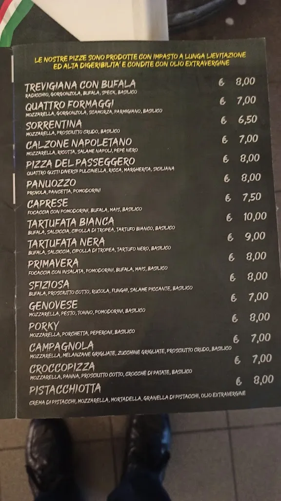 Menu_Pizzeria Il Passeggero_San Giorgio a Liri_image_1