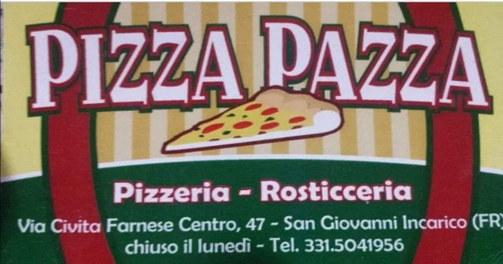 Pizza Pazza restaurant in San Giovanni Incarico