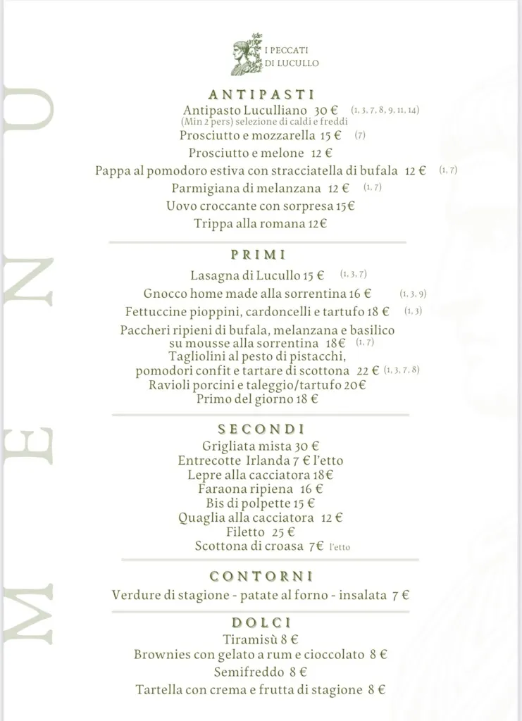 Menu_I Peccati di Lucullo_Sabaudia_immagine_1