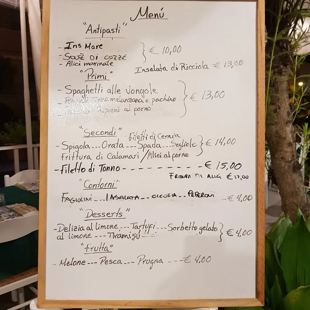 Menu_La Cucina - Sorelle Dal Cin_Sabaudia_image_2