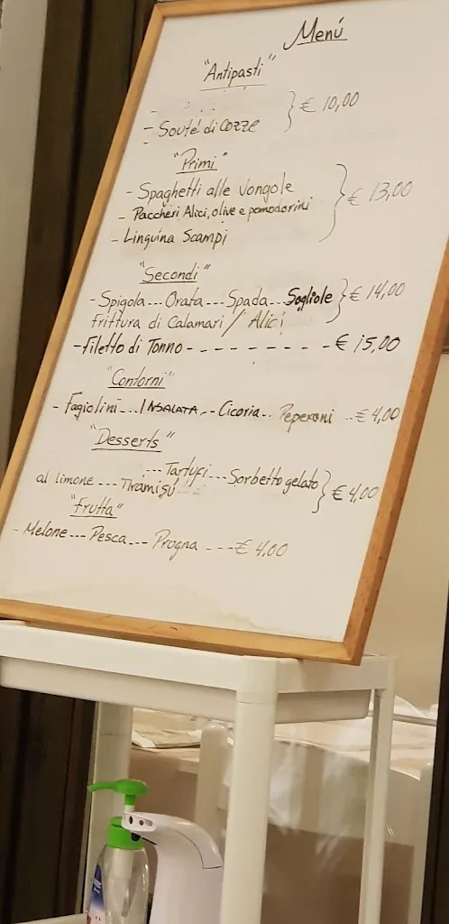 Menu_La Cucina - Sorelle Dal Cin_Sabaudia_image_4