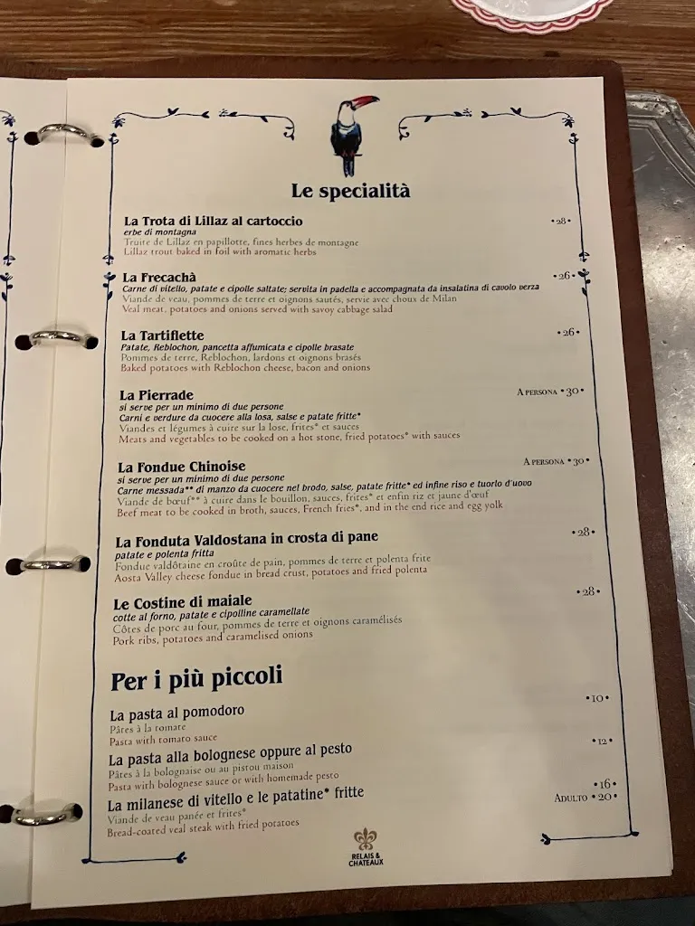 Menu_La Brasserie du Bon Bec_Cogne_image_2