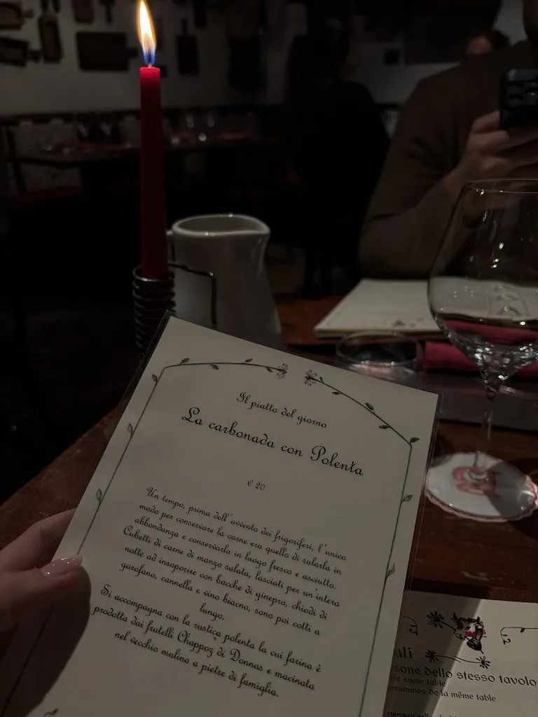 Menu_Bar à Fromage, restaurant de montagne_Cogne_immagine_2