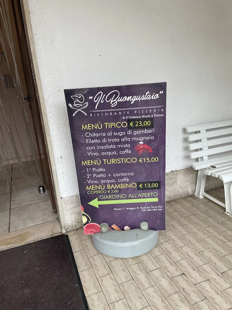 Menü_Il Buongustaio - Ristorante Pizzeria | Bussi sul Tirino_Bussi sul Tirino_Bild_1