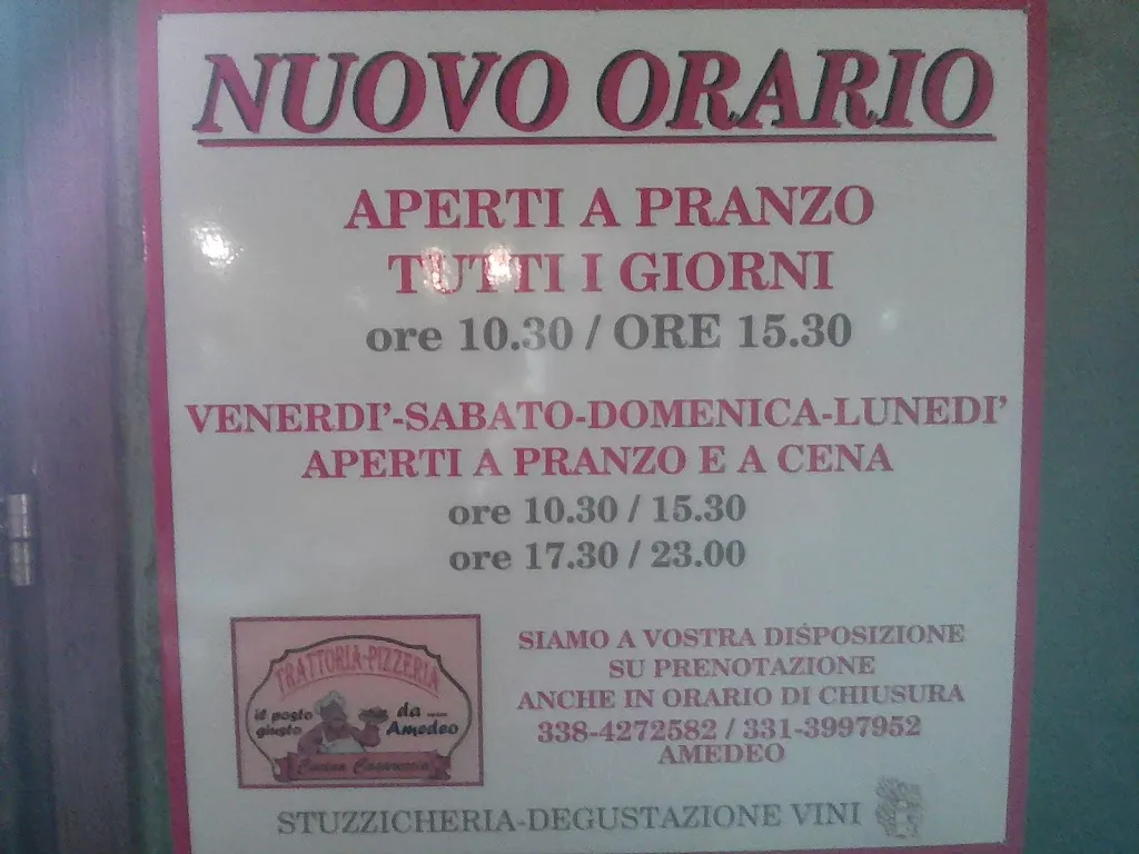 Menu_Trattoria da Amedeo 