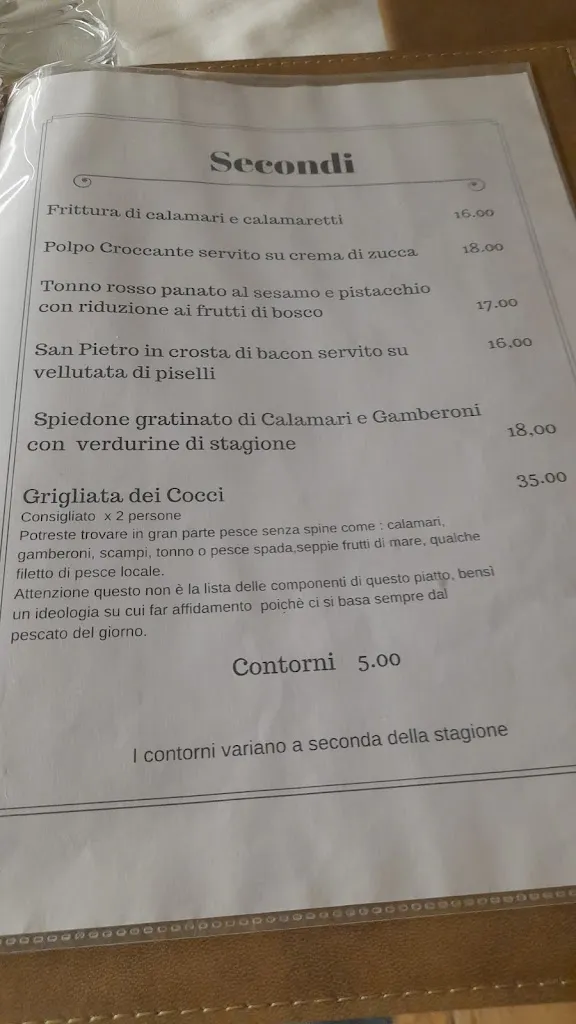 Menu_Osteria dei cocci di mare_San Felice Circeo_image_1