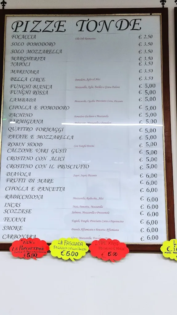 Menu_La Dolce Bottega_San Felice Circeo_image_2