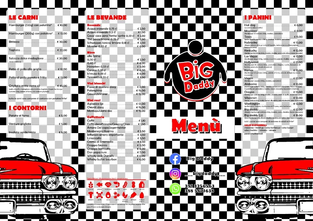 Menu_Big daddy_San Felice Circeo_image_1