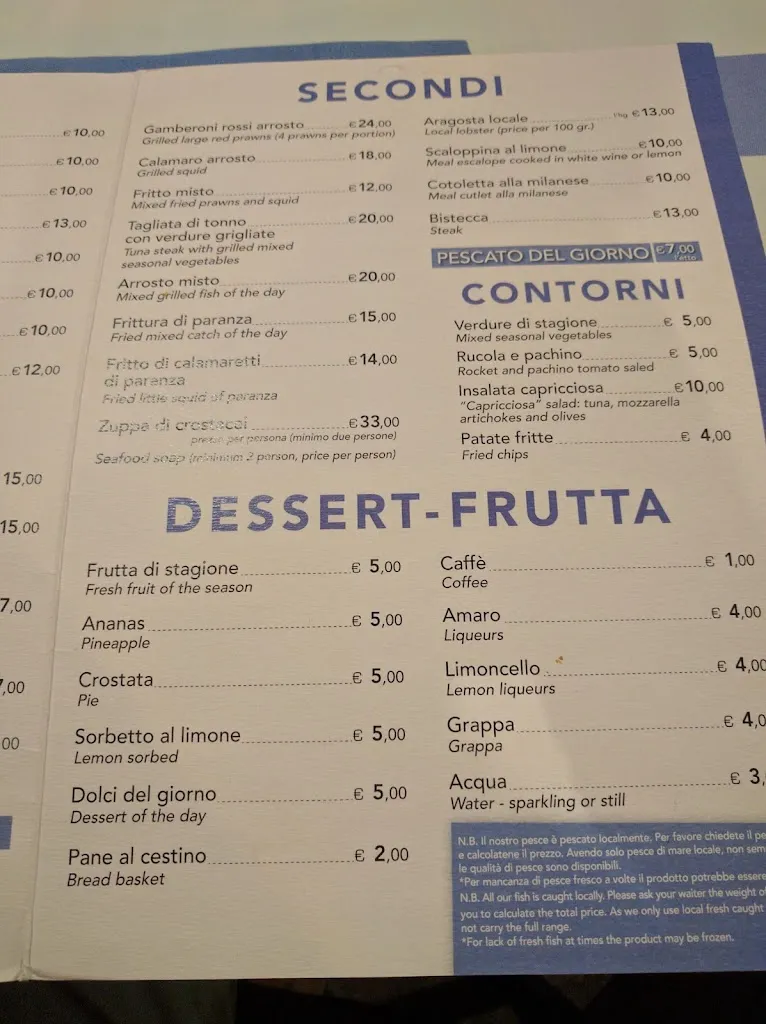 Menu_Ristorante Il Grottino_San Felice Circeo_image_2