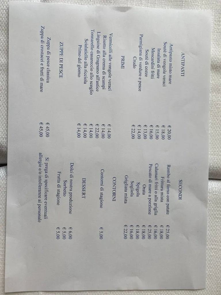 Menu_Ristorante Da Vincenzo sas di Antonio Budelli & C._San Felice Circeo_image_1