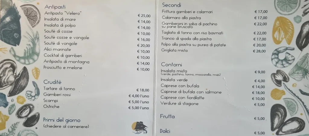 Menu_Il Veliero_San Felice Circeo_image_1