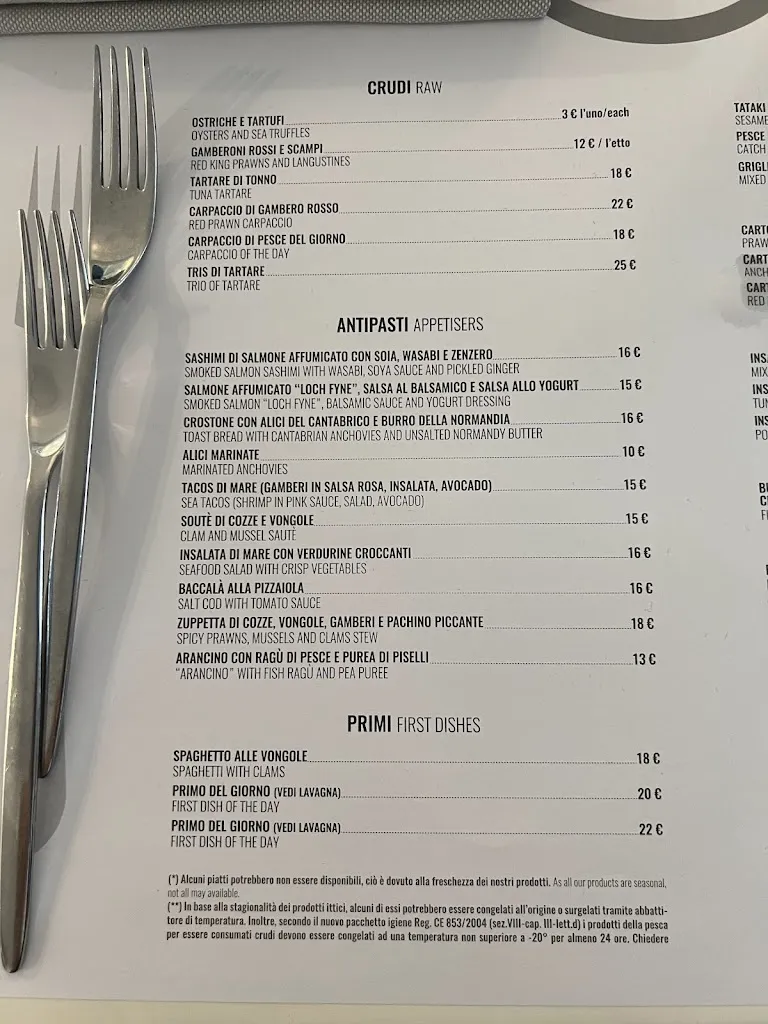 Menu_Mariolino Pescheria & Cucina_San Felice Circeo_image_3