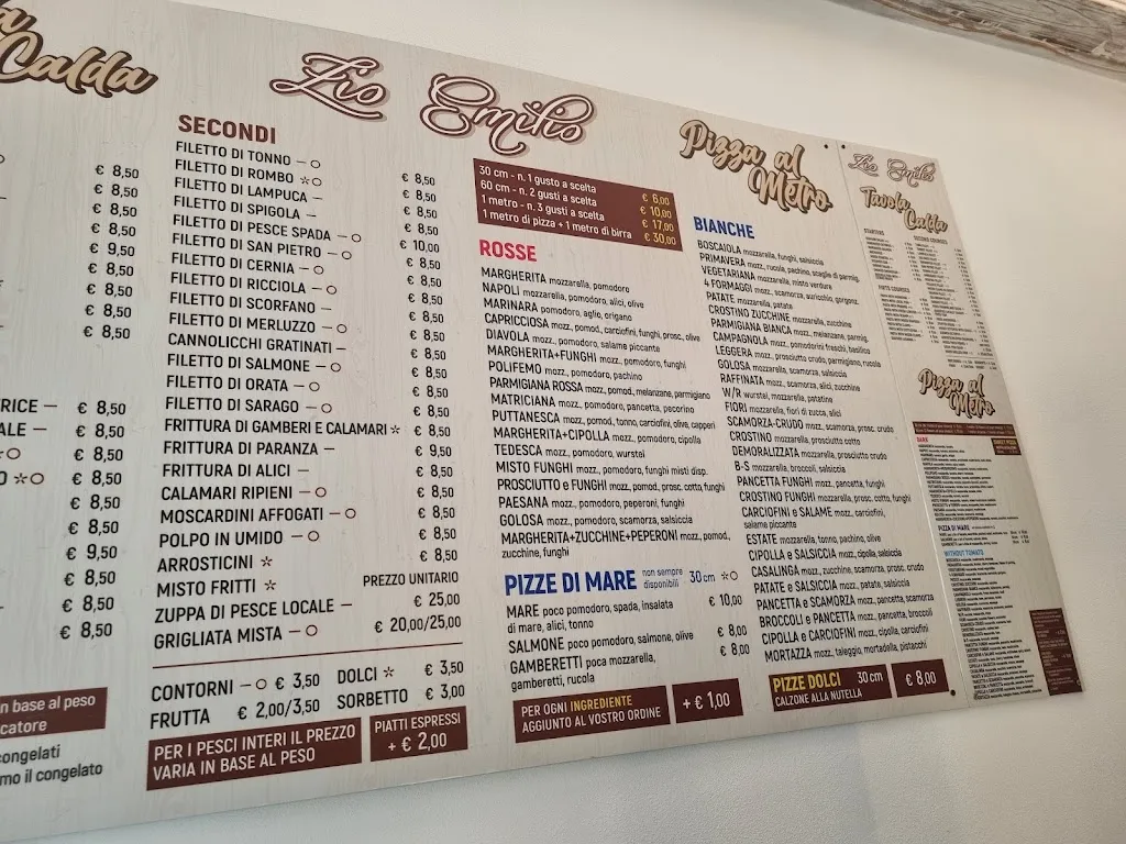 Menu_Zio Emilio Tavola Calda - Friggitoria - Pizza al Metro_San Felice Circeo_image_4