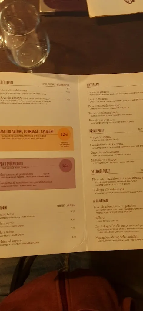 Menu_Ristorante Lou Tchappè - Cogne - Lillaz_Cogne_immagine_1