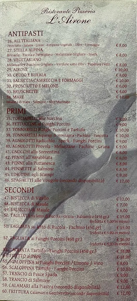 Menu_Ristorante Pizzeria L'Airone Country House_Sant'Elia Fiumerapido_image_2