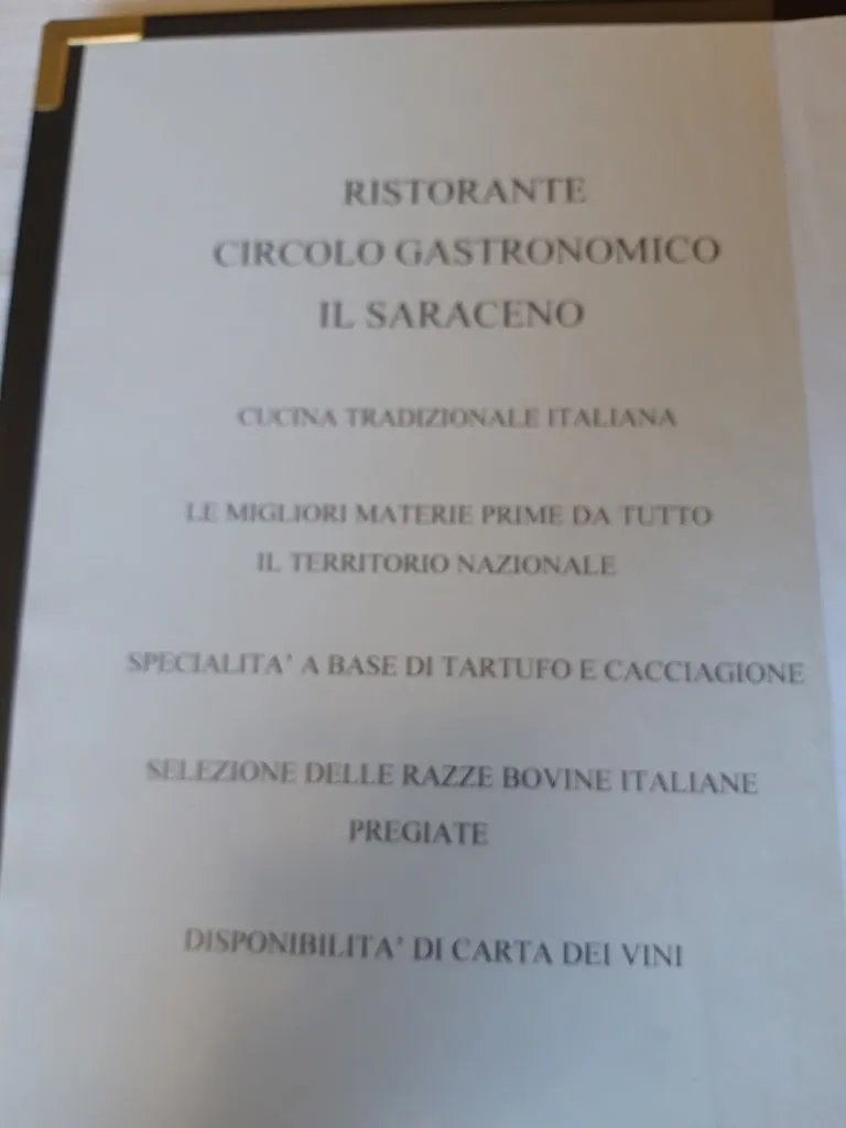 Menu_Ristorante Circolo Gastronomico Il Saraceno_Saracinesco_image_4