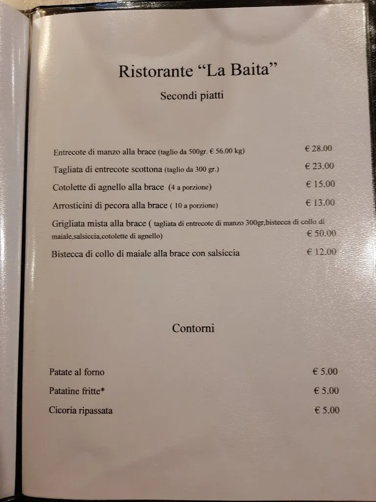 Menu_Ristorante Bar La Baita_Saracinesco_image_1