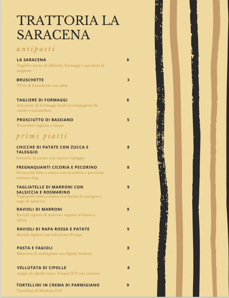 Menu_Trattoria La Saracena Di Macali Stefania_Segni_image_3