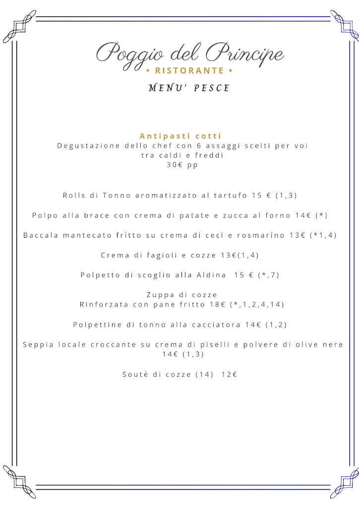 Menu_Poggio del Principe_Santa Marinella_image_2