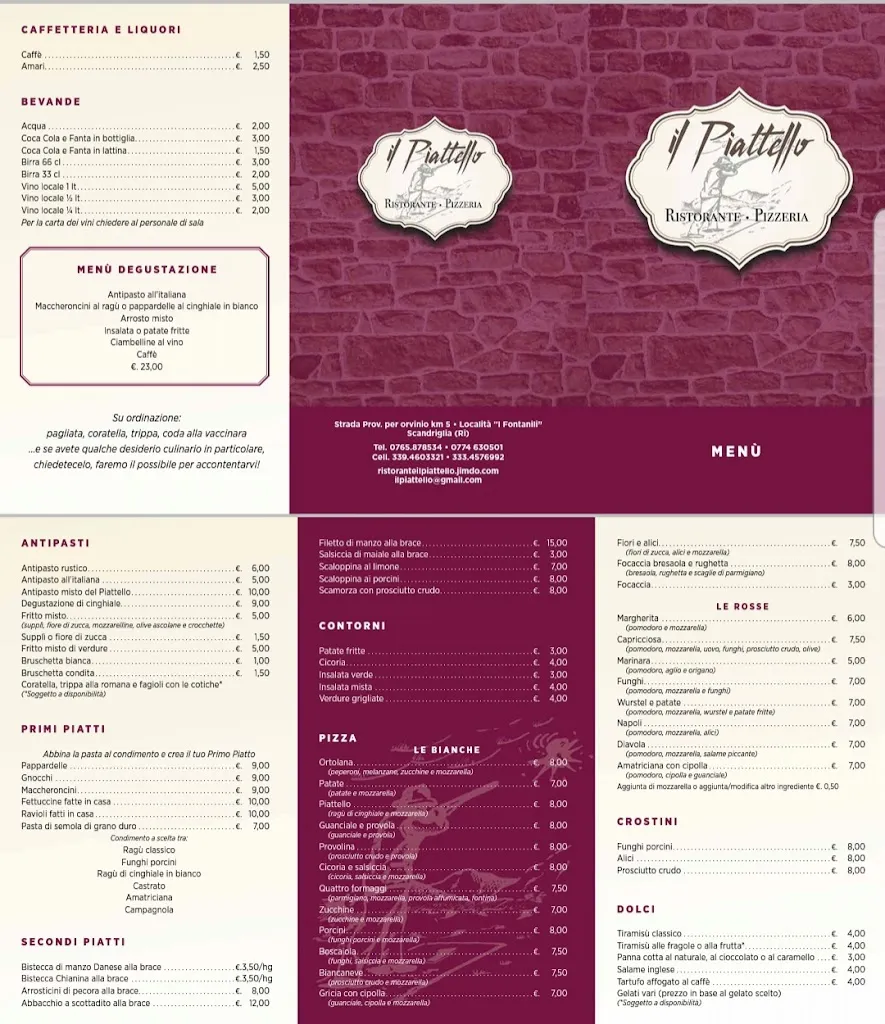Menu_Ristorante Pizzeria - Il Piattello_Scandriglia_image_3