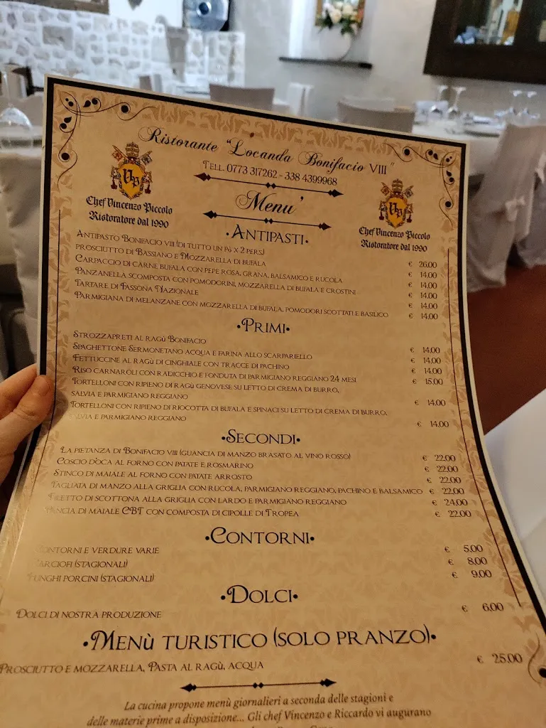 Menu_Ristorante locanda Bonifacio VIII_Sermoneta_immagine_4