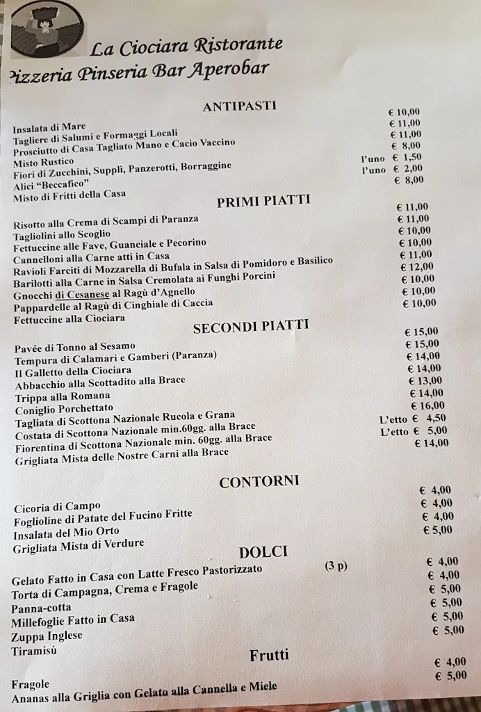 Menu_La Ciociara_Serrone_immagine_1