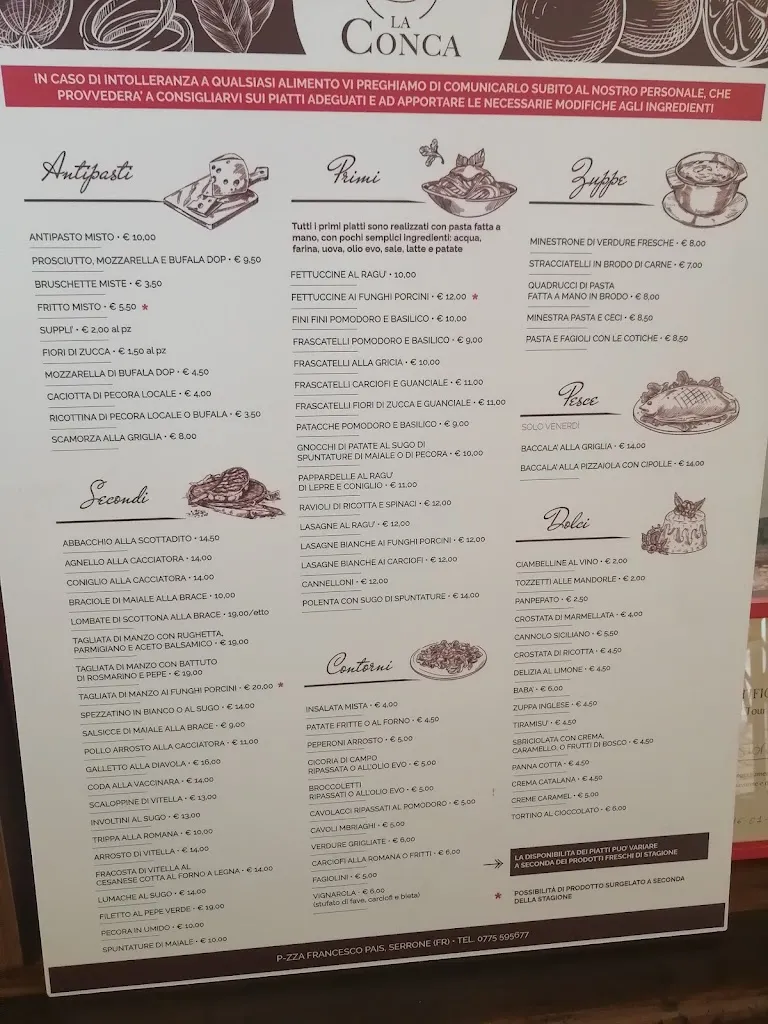 Erica Sabbatini_Albergo Ristorante La Conca_Serrone_review