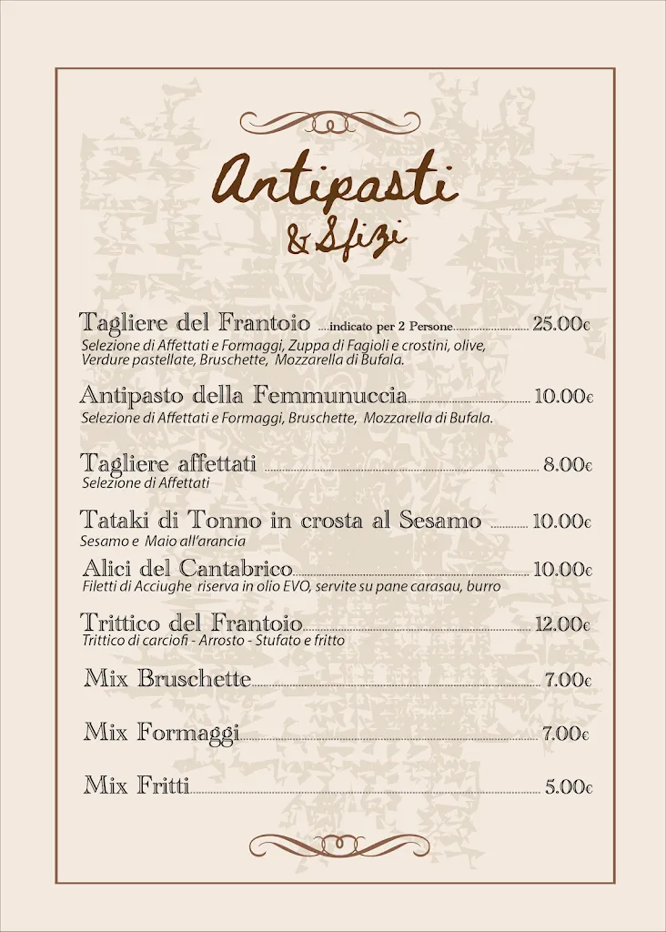 Menu_Antico Frantoio 
