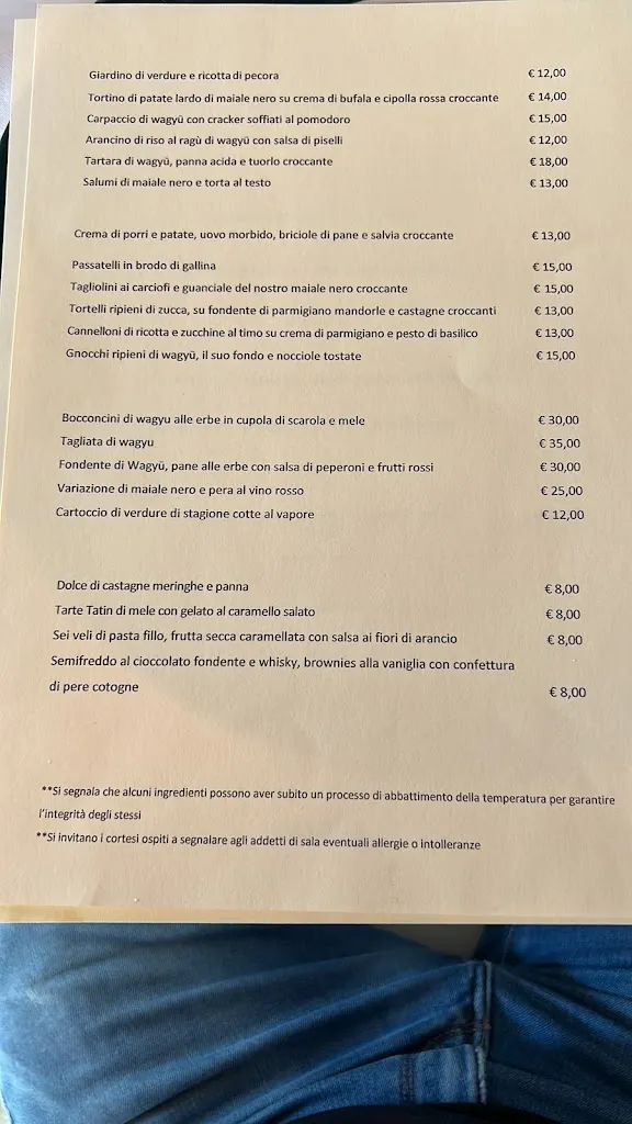 Menu_Ristorante agrituristico il giardino segreto_Stimigliano_immagine_1