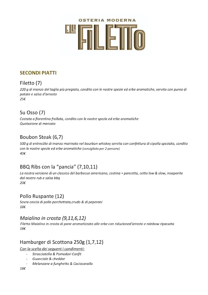 Menü_Fratelli Filetto - Osteria Moderna_Tarano_Bild_1