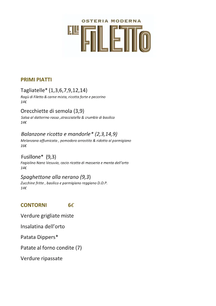 Menü_Fratelli Filetto - Osteria Moderna_Tarano_Bild_3