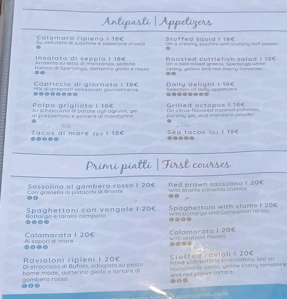 Menu_Ristorante Capricci di mare_Sperlonga_image_2