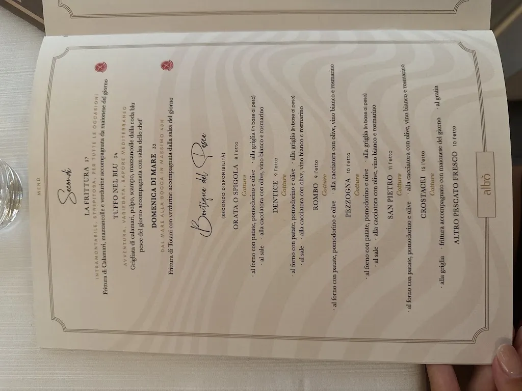 Menu_Altrò Restaurant_Sperlonga_image_3