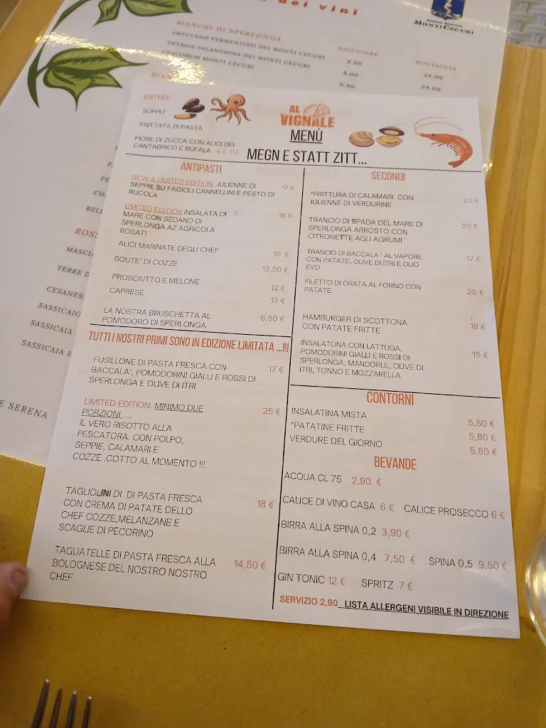 Menu_Al Vignale_Sperlonga_immagine_2