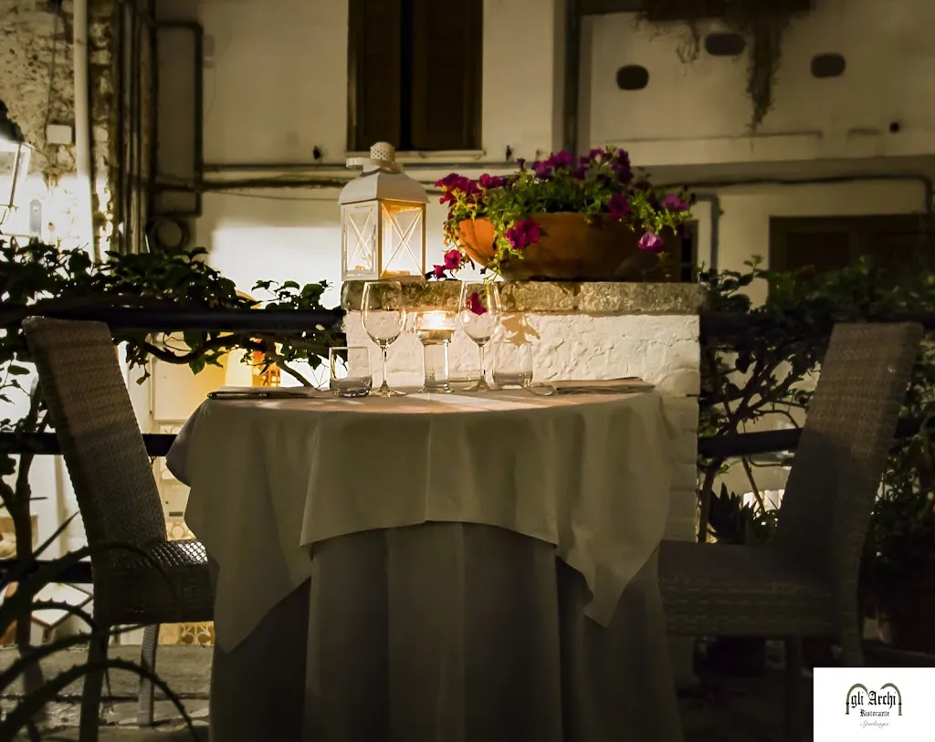 Gli Archi restaurant in Sperlonga