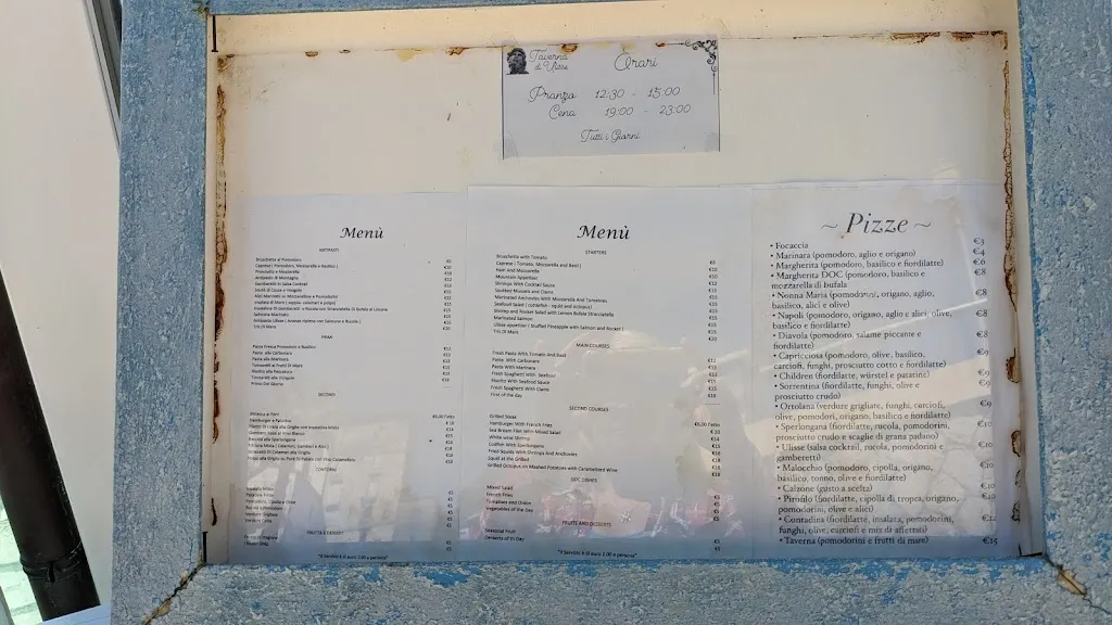 Menu_Ristorante taverna Ulisse_Sperlonga_image_1