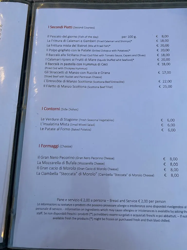 Menu_Ristorante il bistrot_Sperlonga_image_2